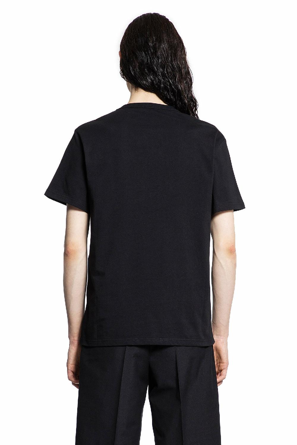 Antonioli ALEXANDER MCQUEEN MAN BLACK T-SHIRTS & TANK TOPS
