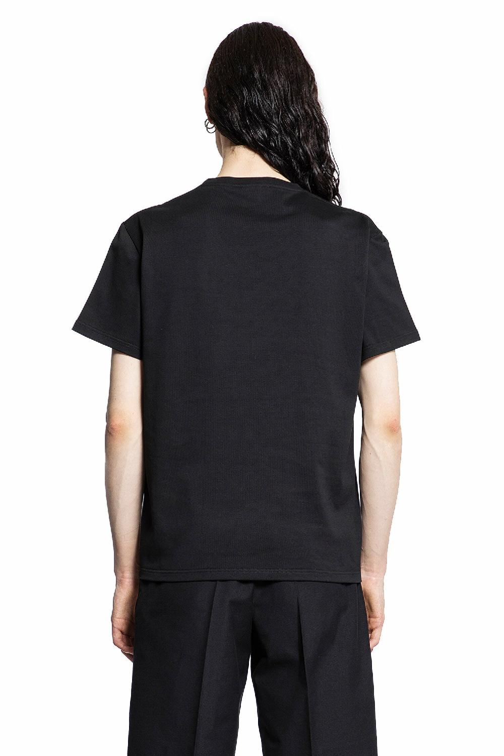 Antonioli ALEXANDER MCQUEEN MAN BLACK T-SHIRTS & TANK TOPS