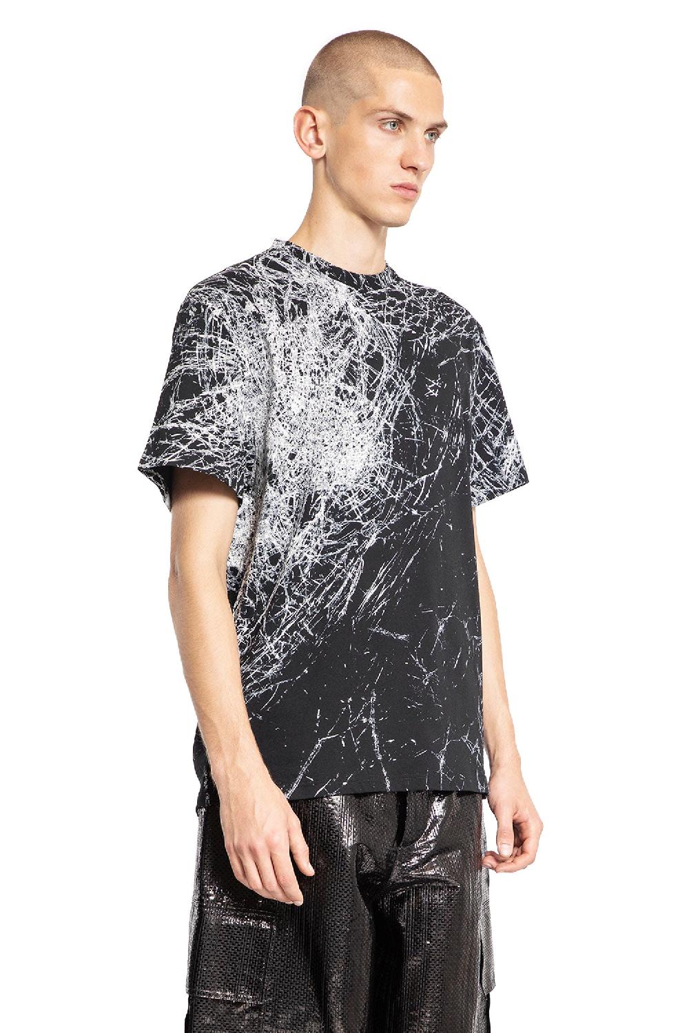 Antonioli ALEXANDER MCQUEEN MAN BLACK T-SHIRTS & TANK TOPS