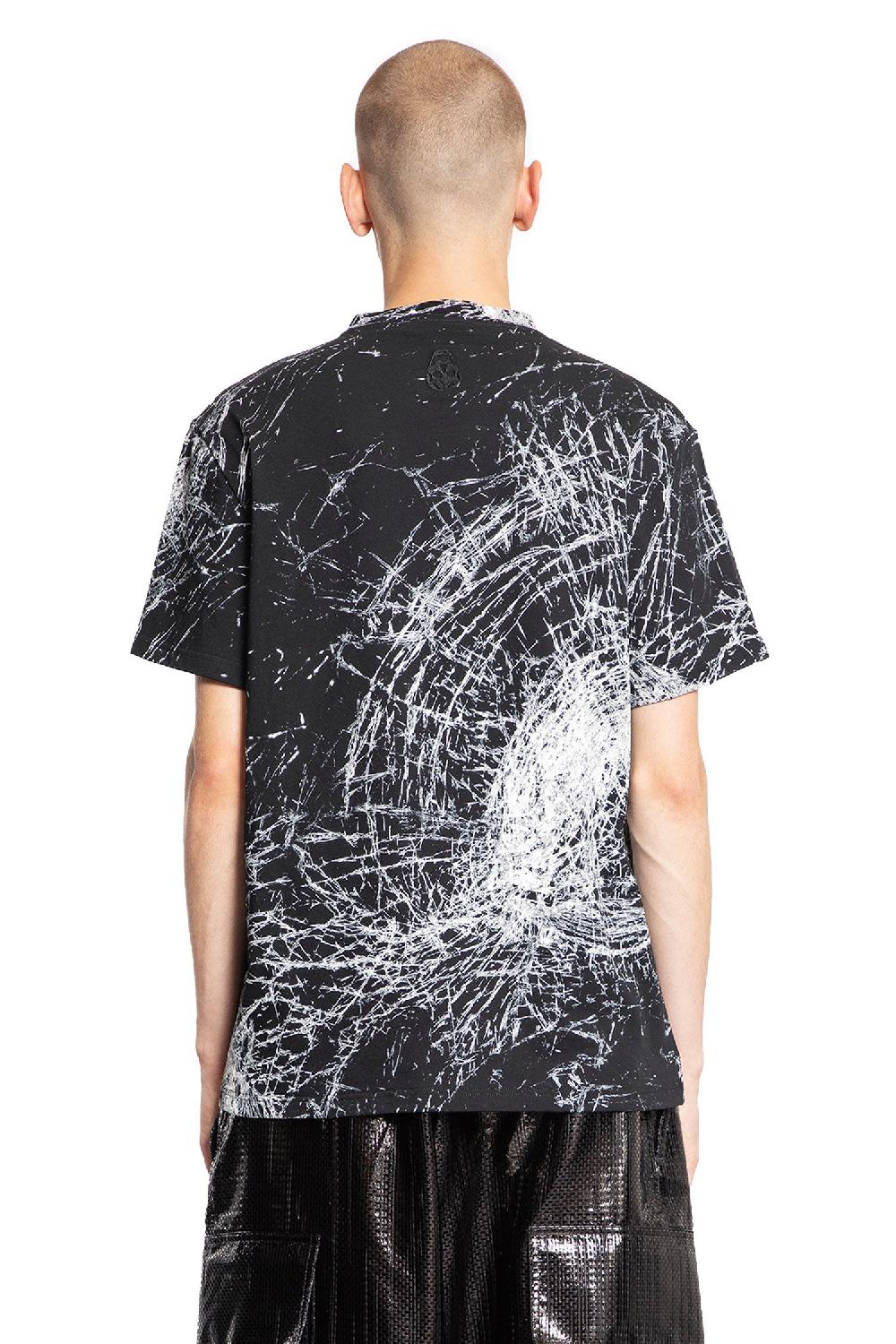 Antonioli ALEXANDER MCQUEEN MAN BLACK T-SHIRTS & TANK TOPS