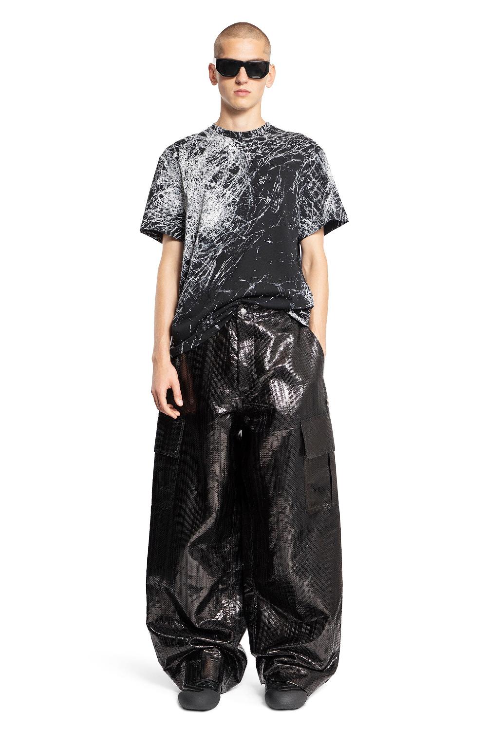 Antonioli ALEXANDER MCQUEEN MAN BLACK T-SHIRTS & TANK TOPS