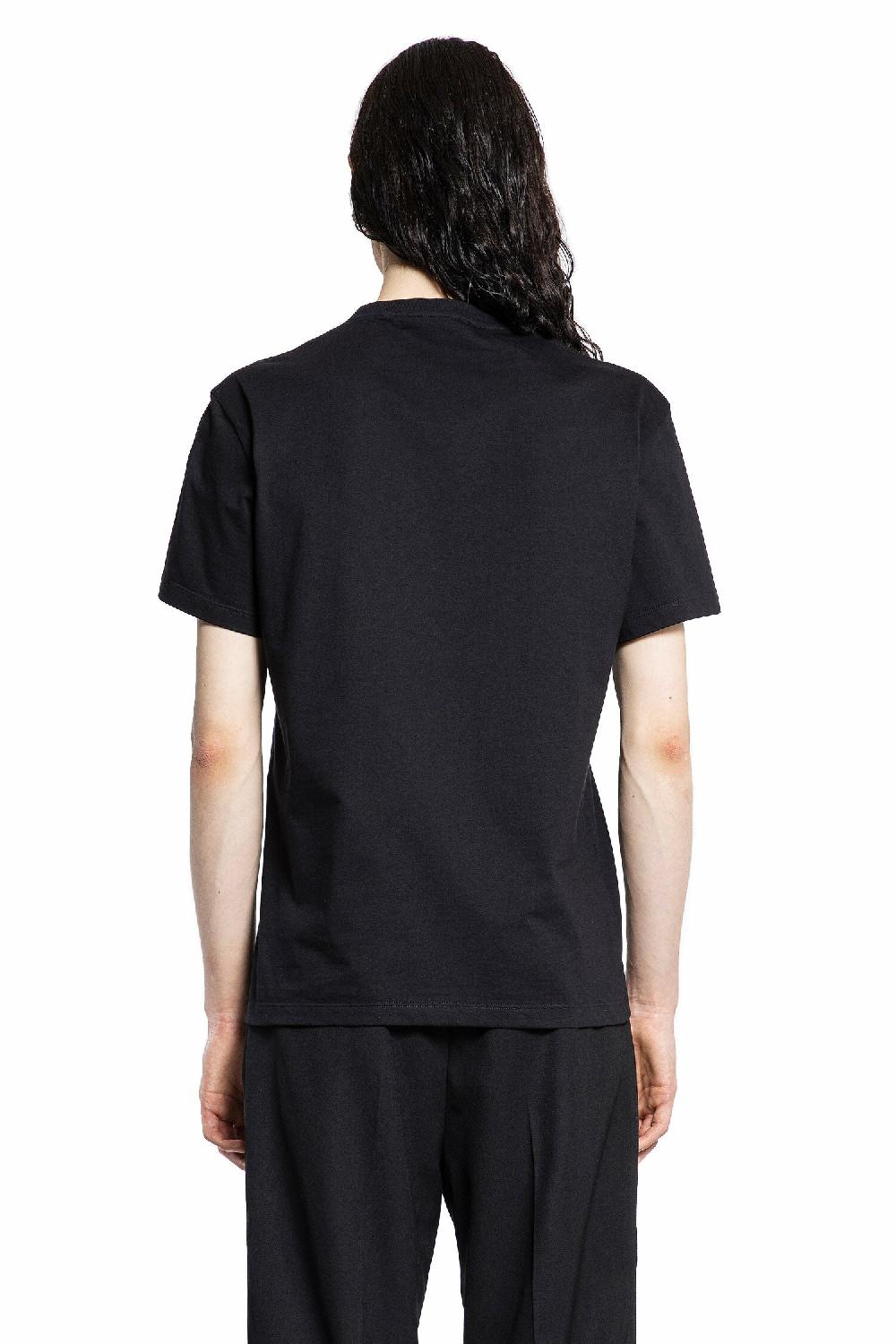 Antonioli ALEXANDER MCQUEEN MAN BLACK T-SHIRTS & TANK TOPS