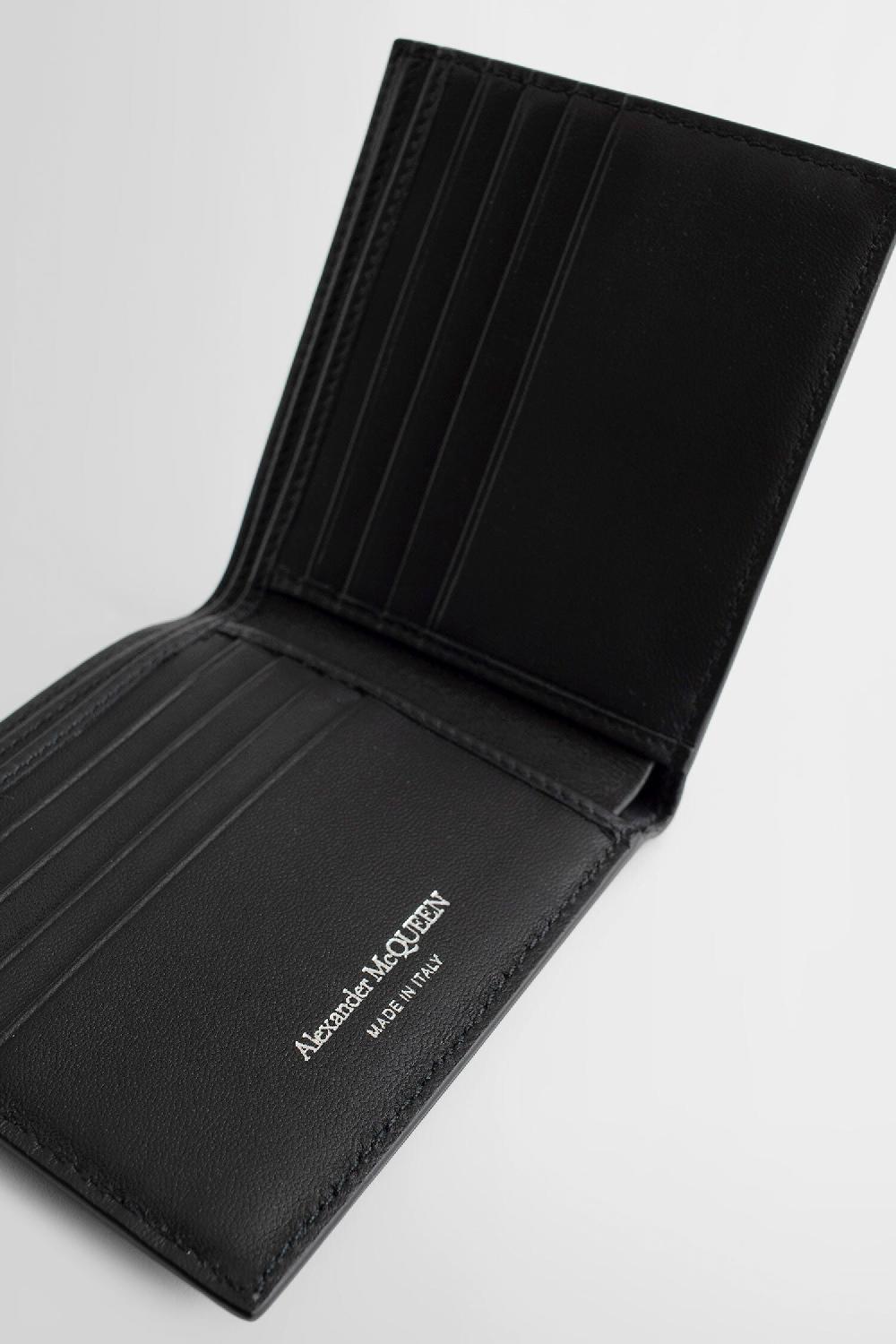 Antonioli ALEXANDER MCQUEEN MAN BLACK WALLETS & CARDHOLDERS