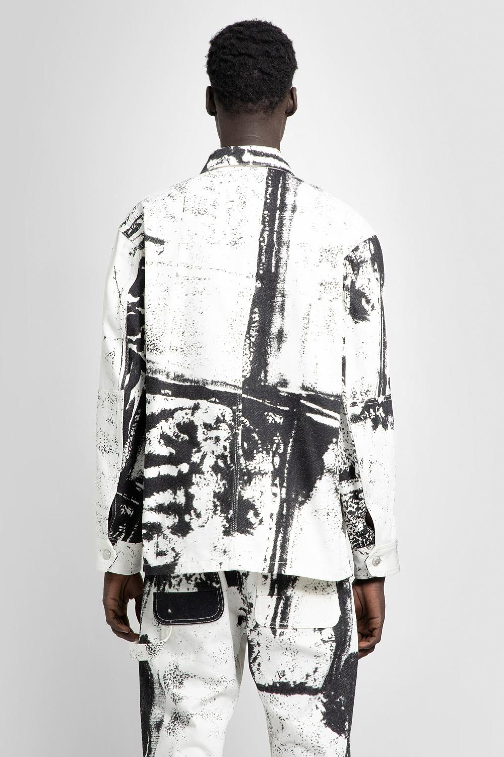 Antonioli ALEXANDER MCQUEEN MAN BLACK&WHITE JACKETS