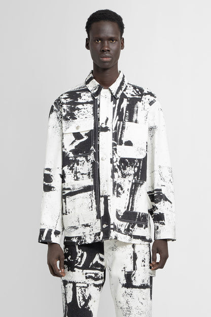 Antonioli ALEXANDER MCQUEEN MAN BLACK&WHITE JACKETS