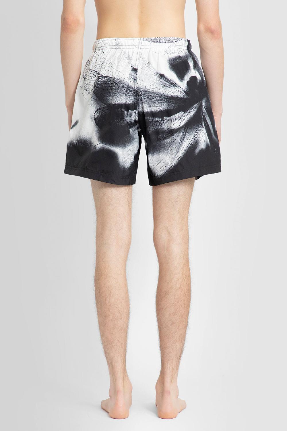 Antonioli ALEXANDER MCQUEEN MAN BLACK&WHITE SWIMWEAR