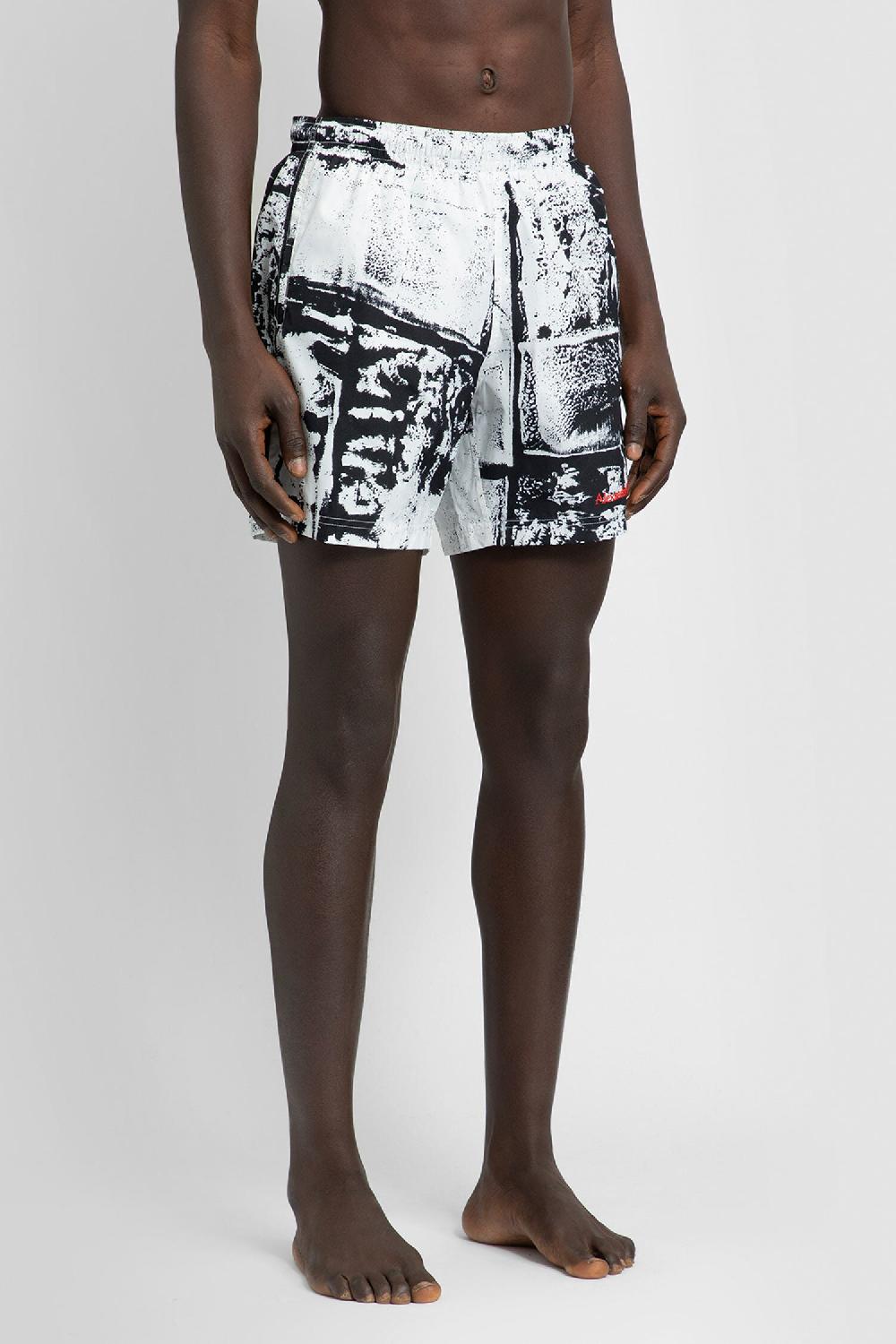 Antonioli ALEXANDER MCQUEEN MAN BLACK&WHITE SWIMWEAR