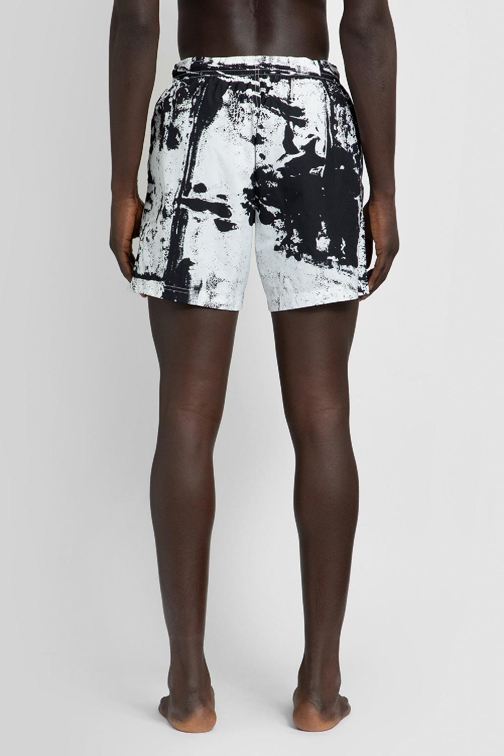 Antonioli ALEXANDER MCQUEEN MAN BLACK&WHITE SWIMWEAR