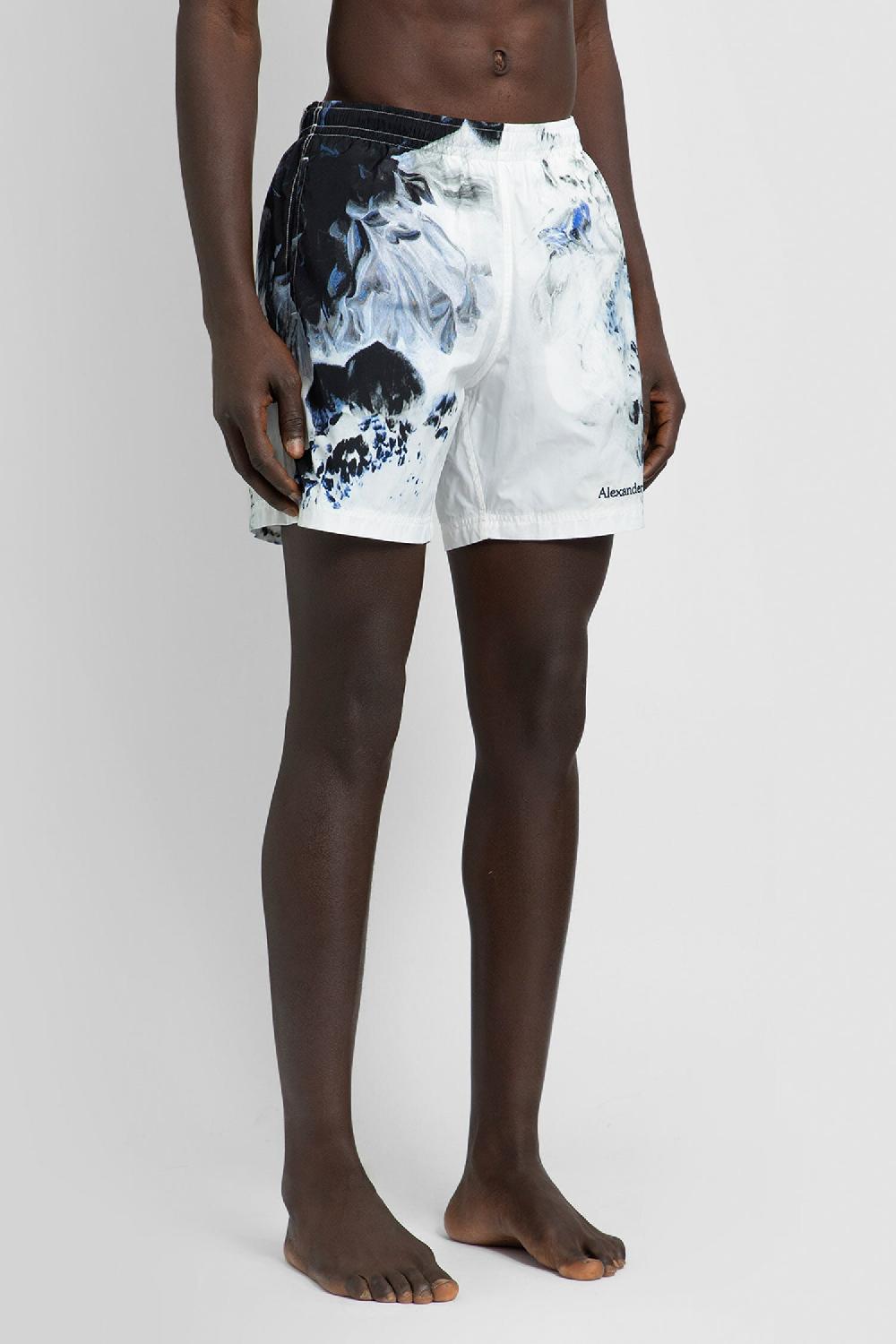 Antonioli ALEXANDER MCQUEEN MAN BLACK&WHITE SWIMWEAR
