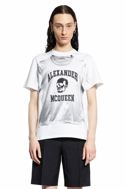 Antonioli ALEXANDER MCQUEEN MAN WHITE T-SHIRTS & TANK TOPS
