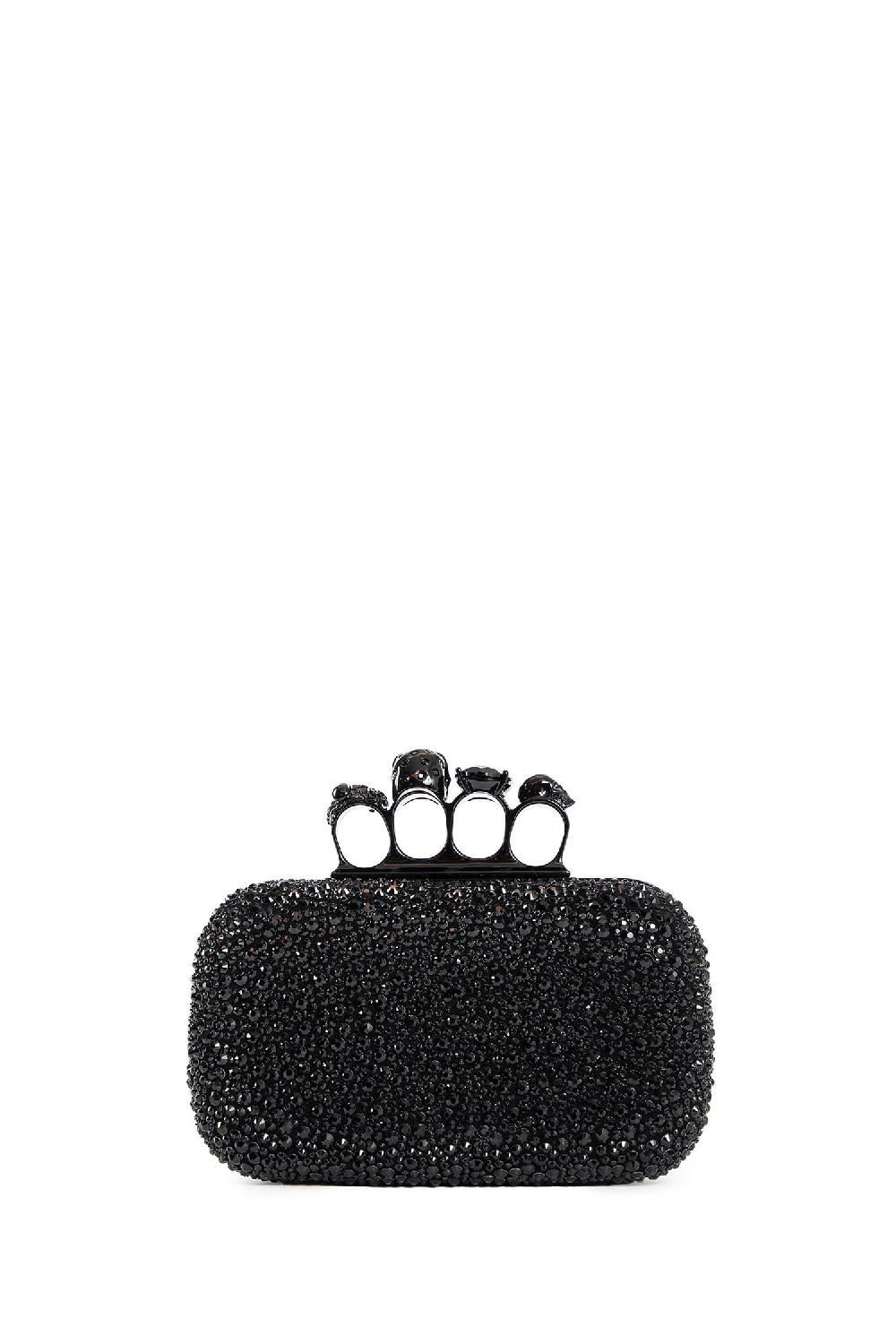 Antonioli ALEXANDER MCQUEEN WOMAN BLACK CLUTCHES & POUCHES