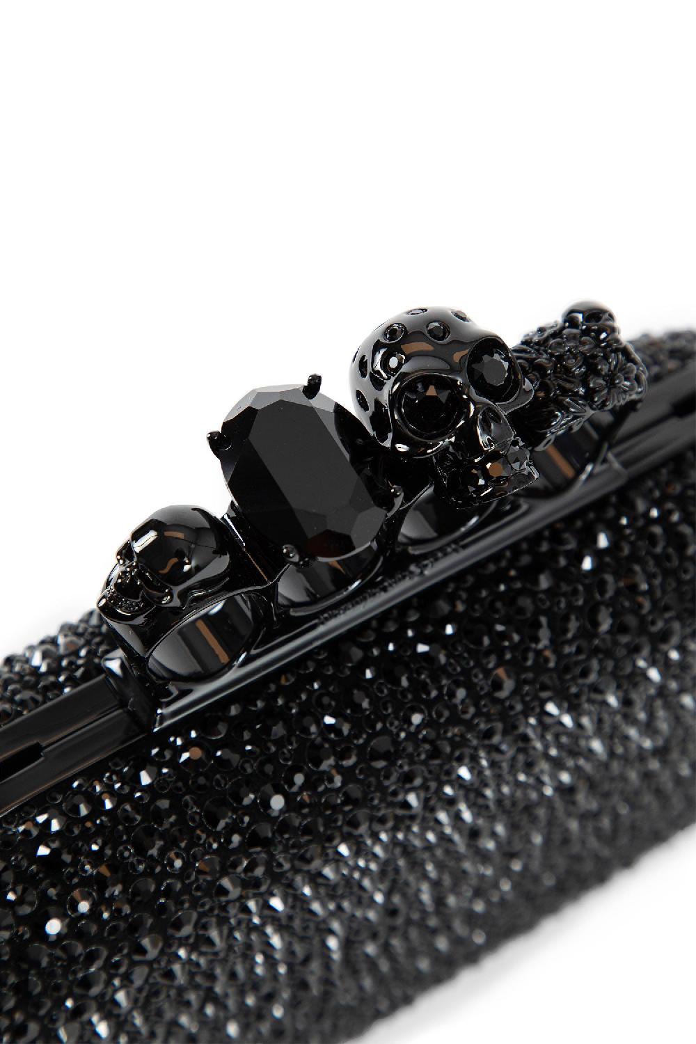 Antonioli ALEXANDER MCQUEEN WOMAN BLACK CLUTCHES & POUCHES