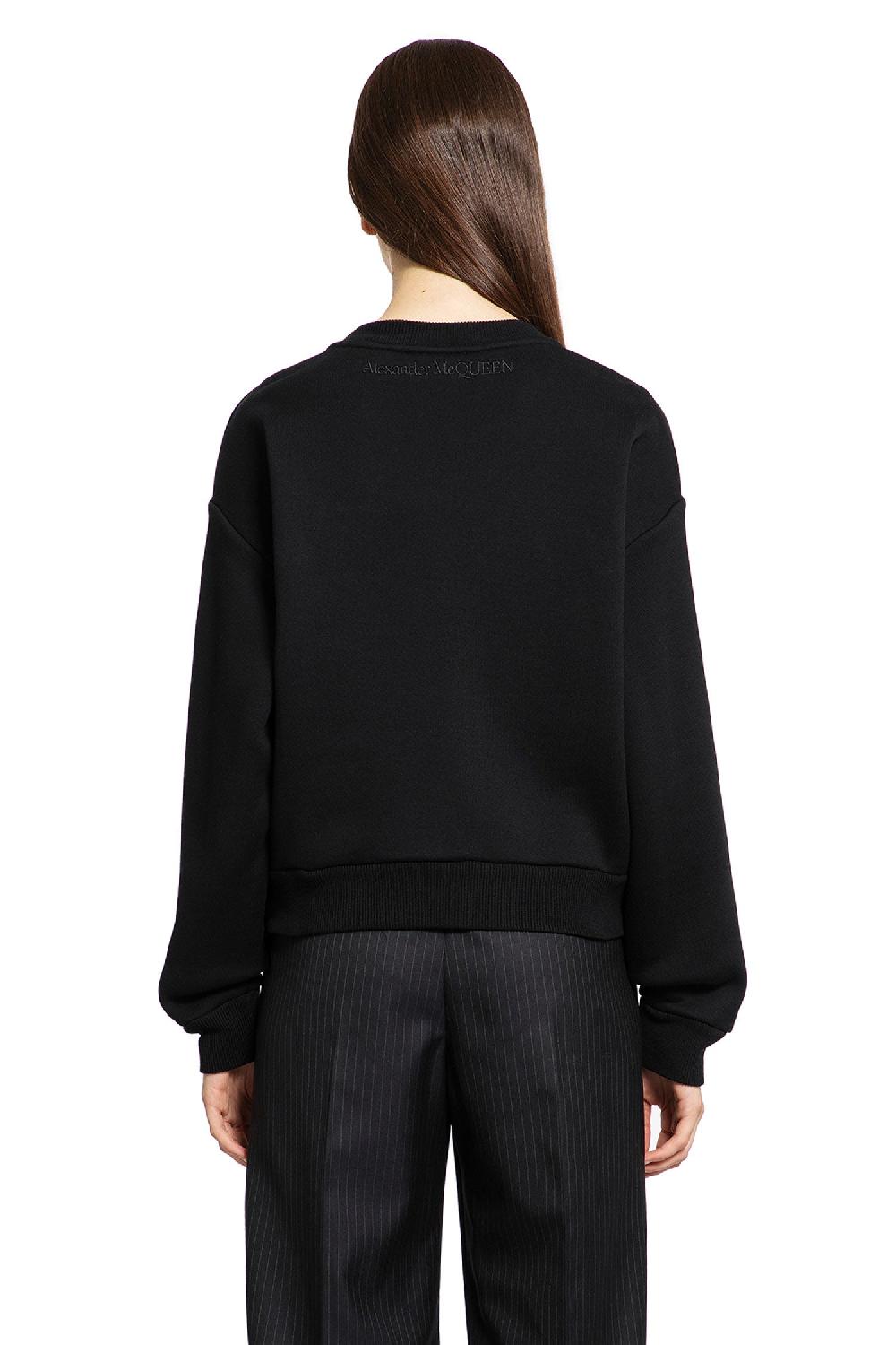 Antonioli ALEXANDER MCQUEEN WOMAN BLACK SWEATSHIRTS