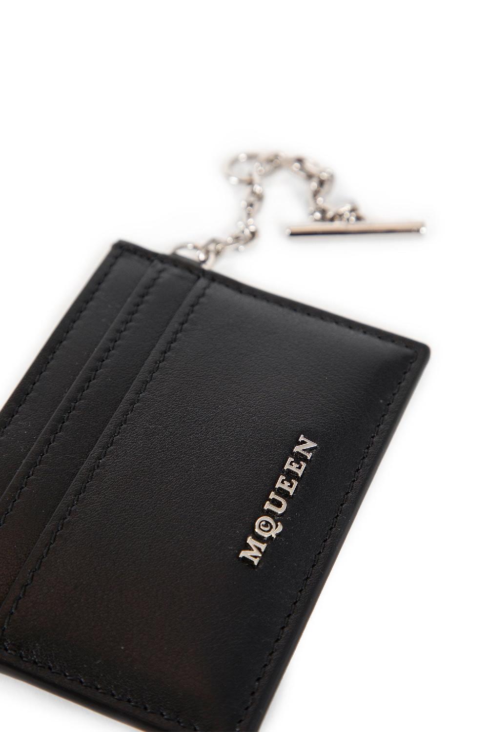 Antonioli ALEXANDER MCQUEEN WOMAN BLACK WALLETS & CARDHOLDERS