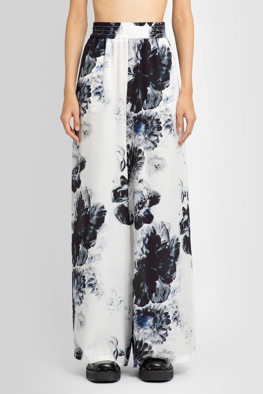 Antonioli ALEXANDER MCQUEEN WOMAN BLACK&WHITE TROUSERS