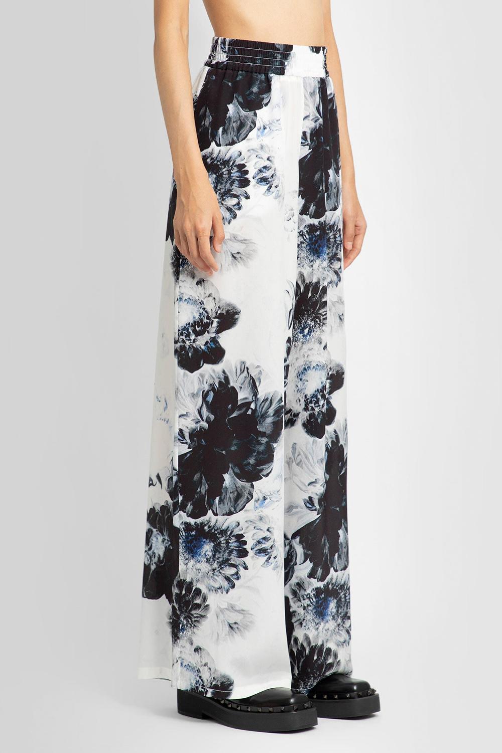 Antonioli ALEXANDER MCQUEEN WOMAN BLACK&WHITE TROUSERS