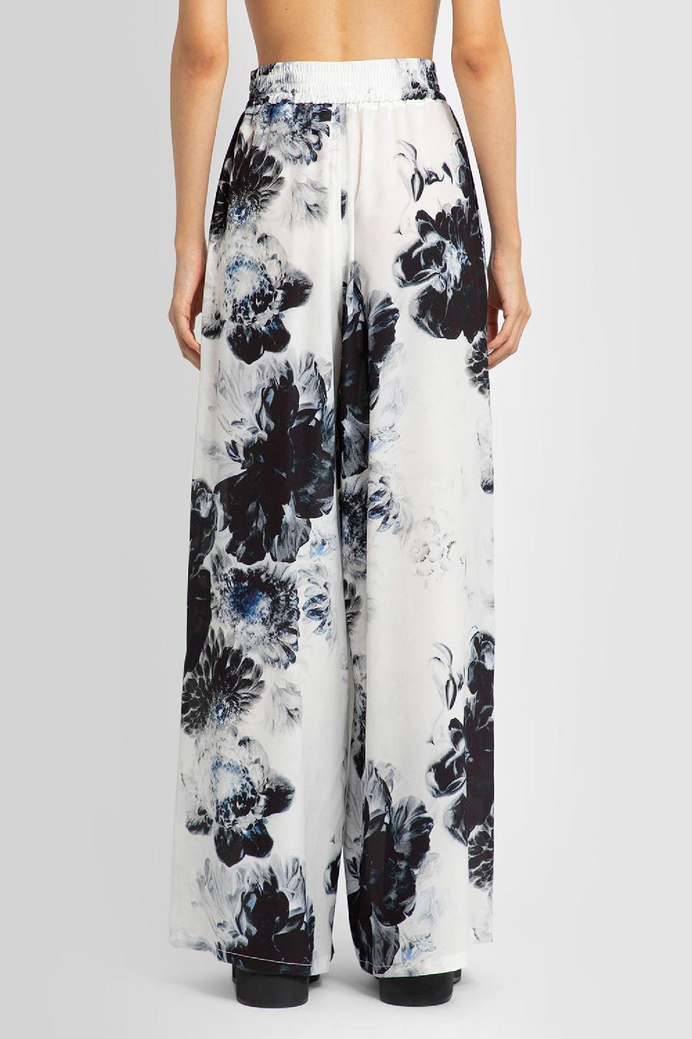 Antonioli ALEXANDER MCQUEEN WOMAN BLACK&WHITE TROUSERS
