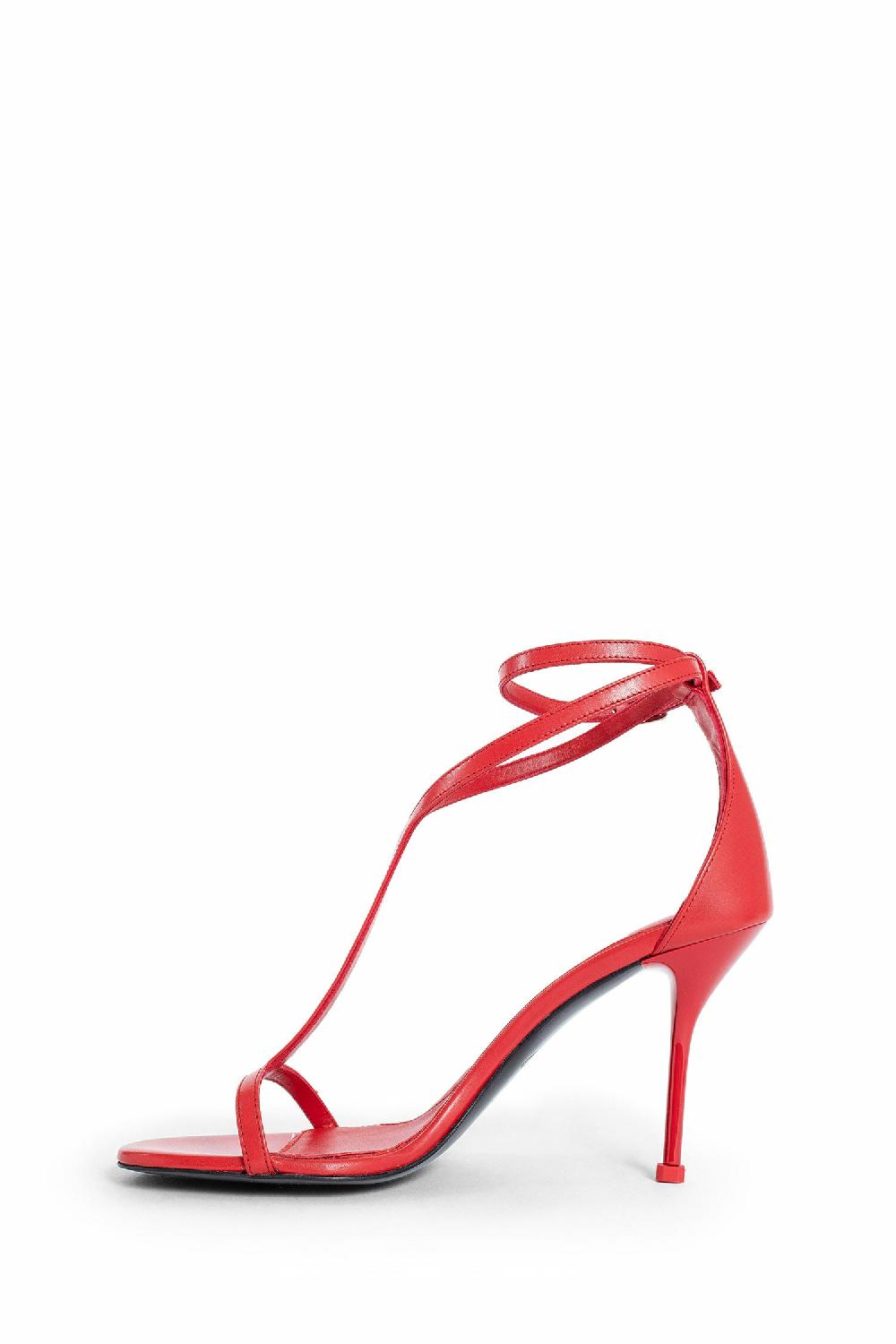 Antonioli ALEXANDER MCQUEEN WOMAN RED SANDALS & SLIDES