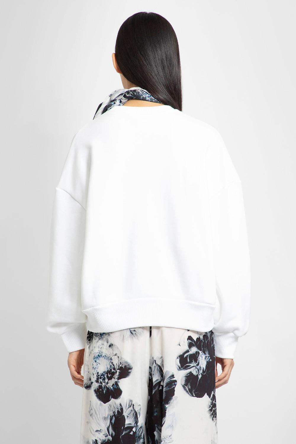Antonioli ALEXANDER MCQUEEN WOMAN WHITE SWEATSHIRTS