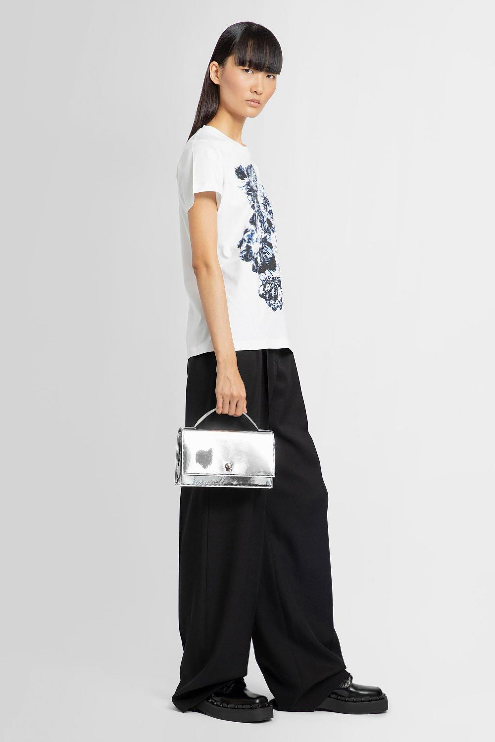 Antonioli ALEXANDER MCQUEEN WOMAN WHITE T-SHIRTS & TANK TOPS