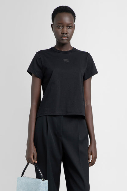 Antonioli ALEXANDER WANG WOMAN BLACK T-SHIRTS & TANK TOPS