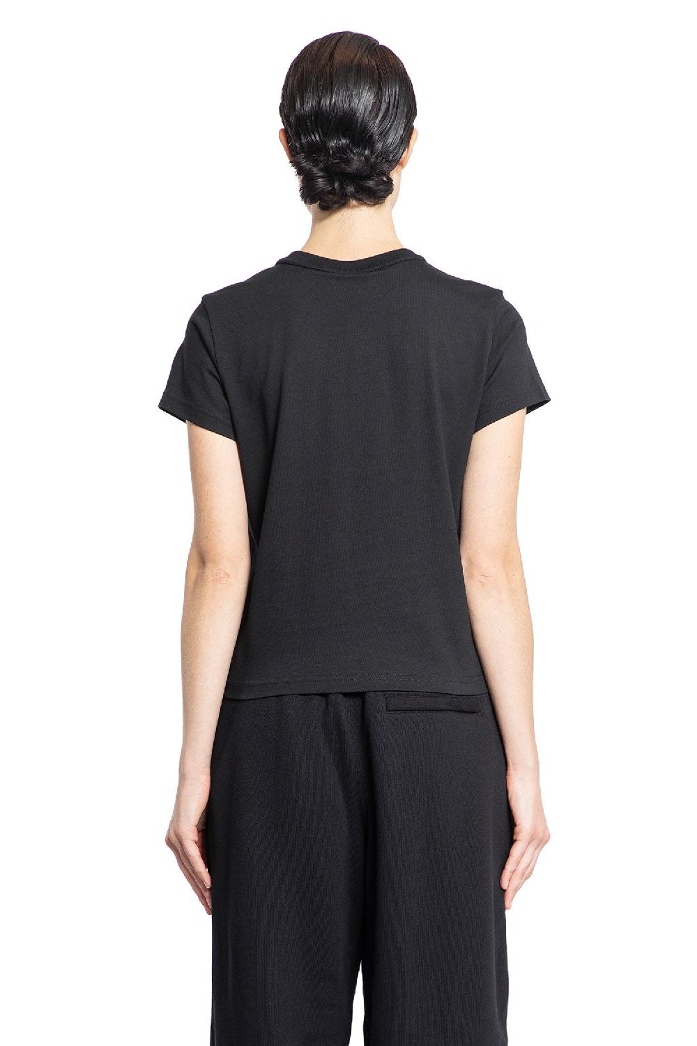 Antonioli ALEXANDER WANG WOMAN BLACK T-SHIRTS & TANK TOPS
