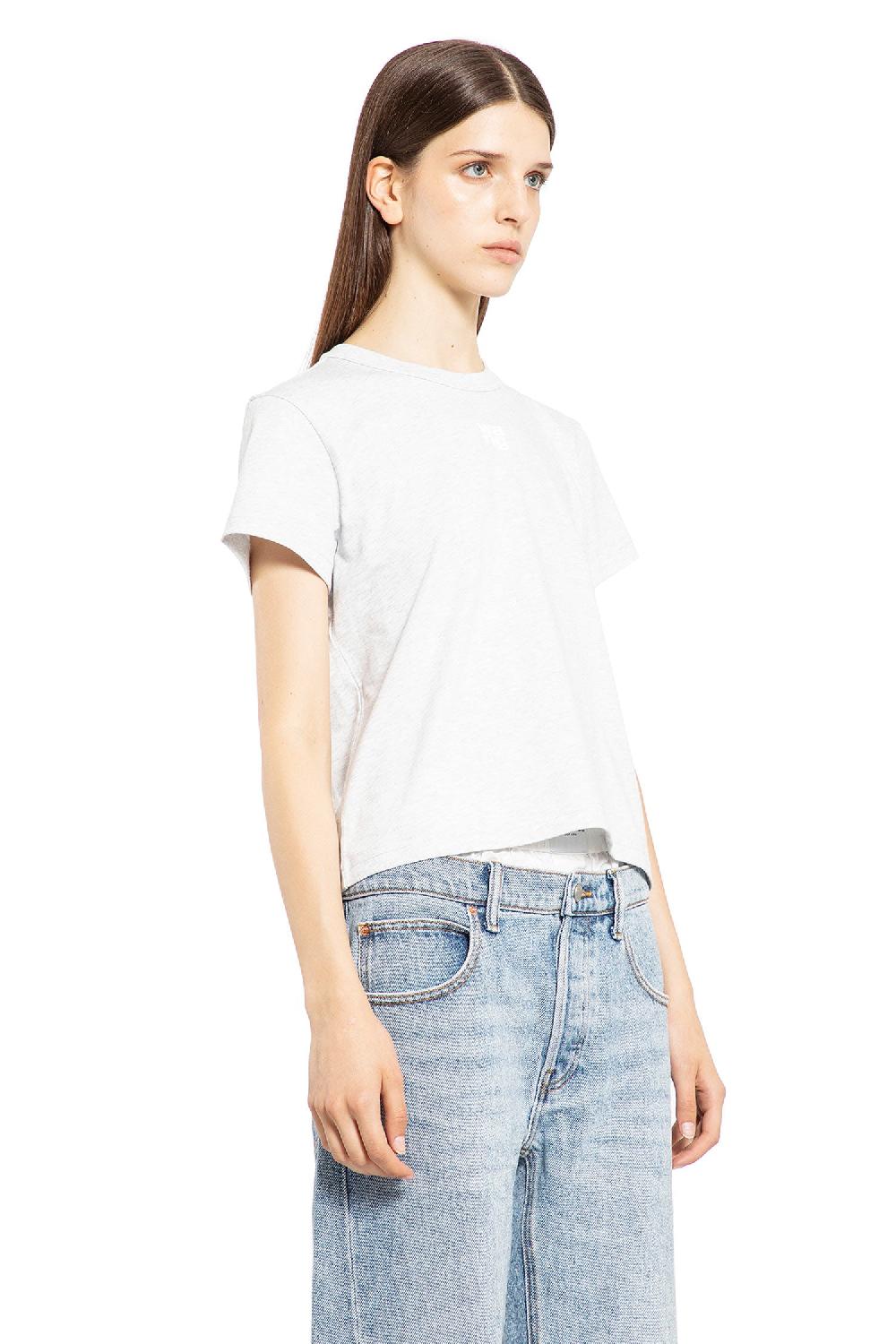 Antonioli ALEXANDER WANG WOMAN GREY T-SHIRTS & TANK TOPS