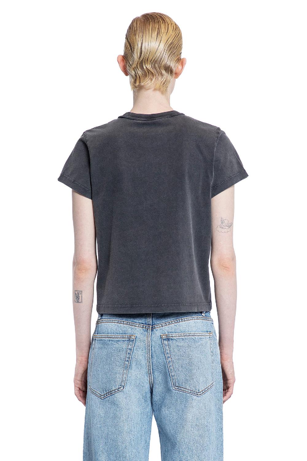 Antonioli ALEXANDER WANG WOMAN GREY T-SHIRTS & TANK TOPS