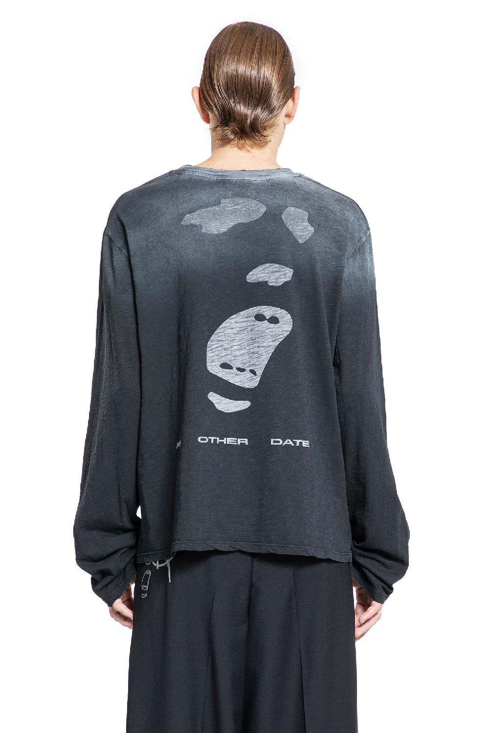 Antonioli AN OTHER DATE MAN BLACK T-SHIRTS & TANK TOPS