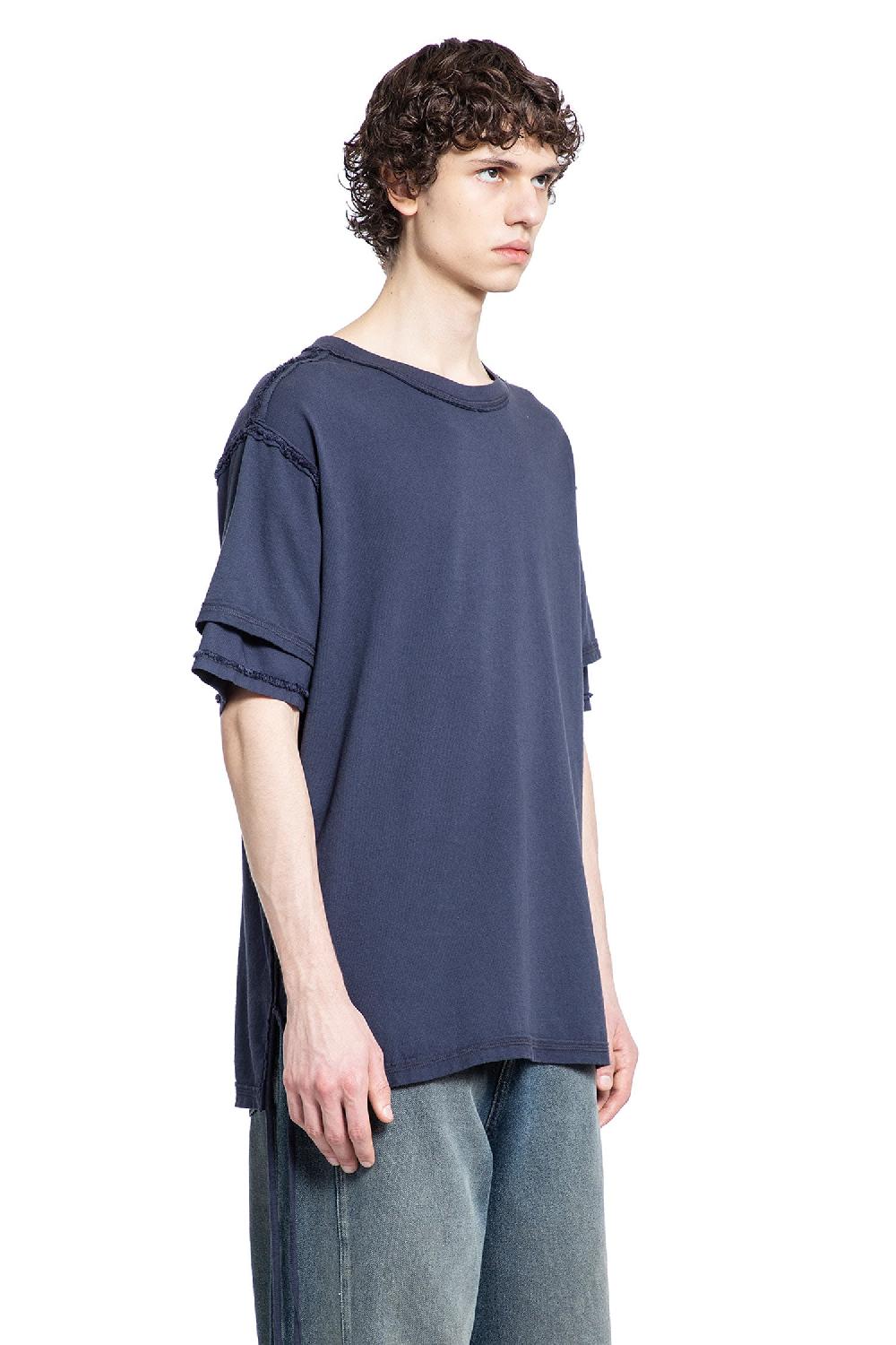 Antonioli ANDREA YA AQOV MAN BLUE T-SHIRTS & TANK TOPS
