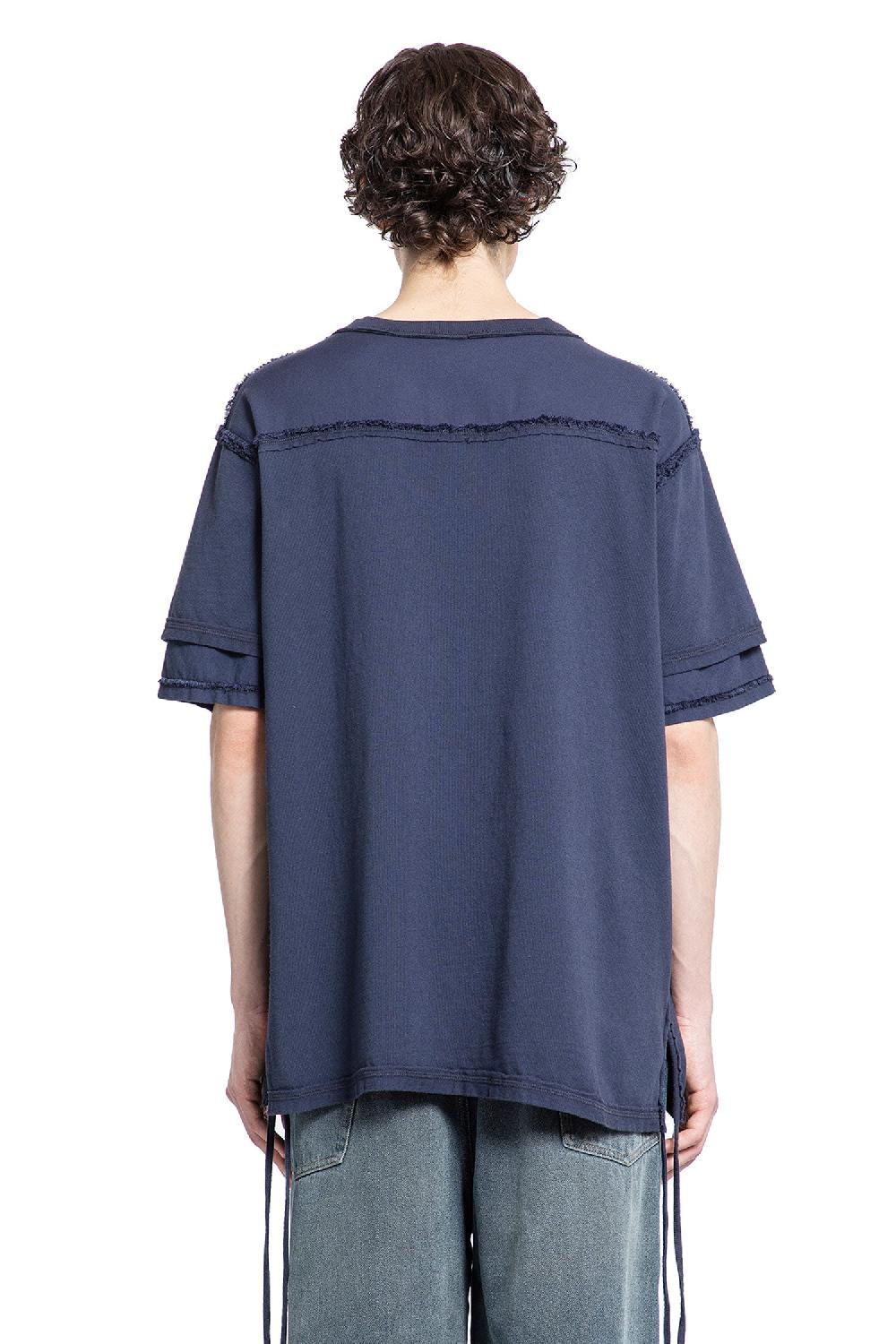 Antonioli ANDREA YA AQOV MAN BLUE T-SHIRTS & TANK TOPS