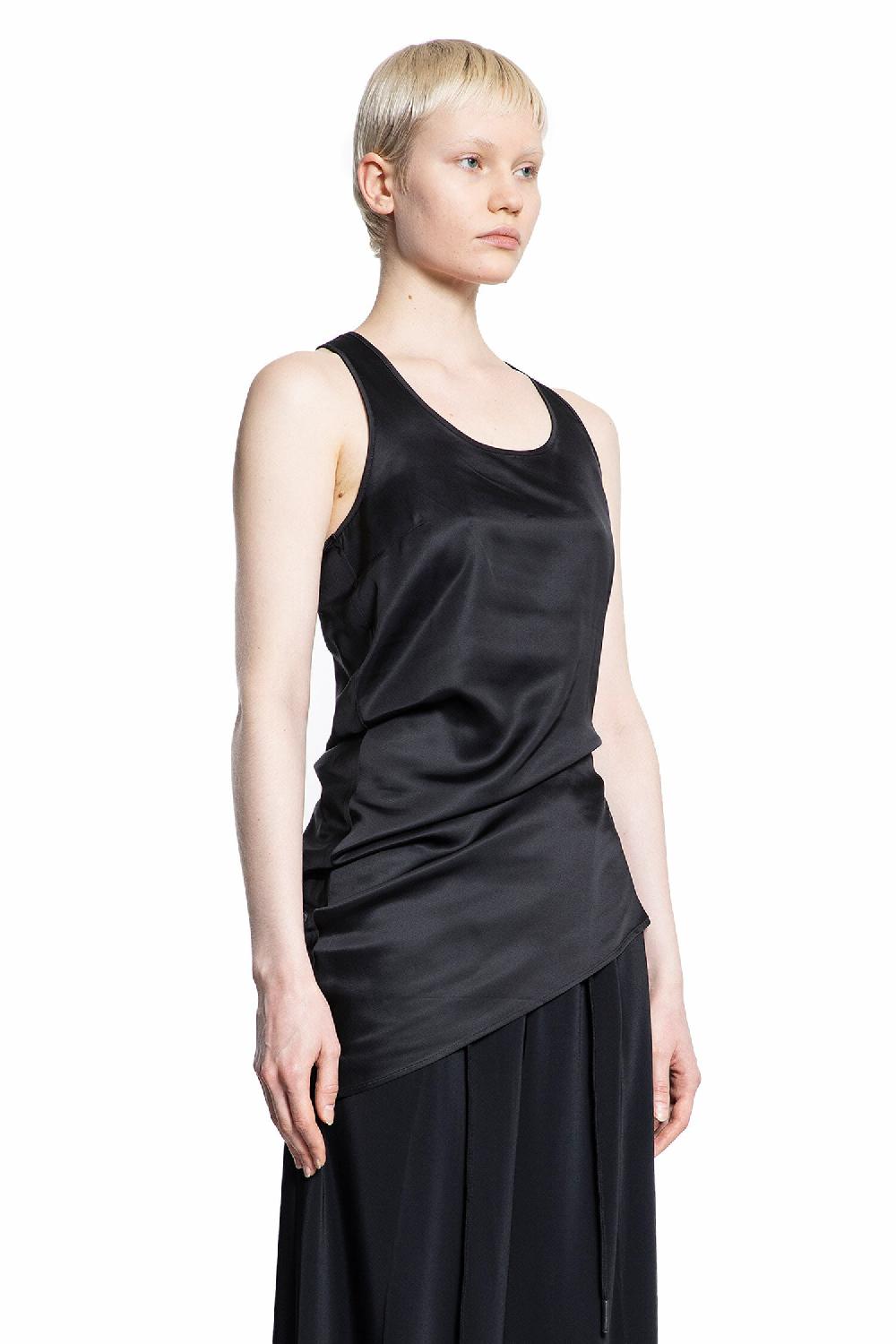 Antonioli ANDREA YA AQOV WOMAN BLACK T-SHIRTS & TANK TOPS