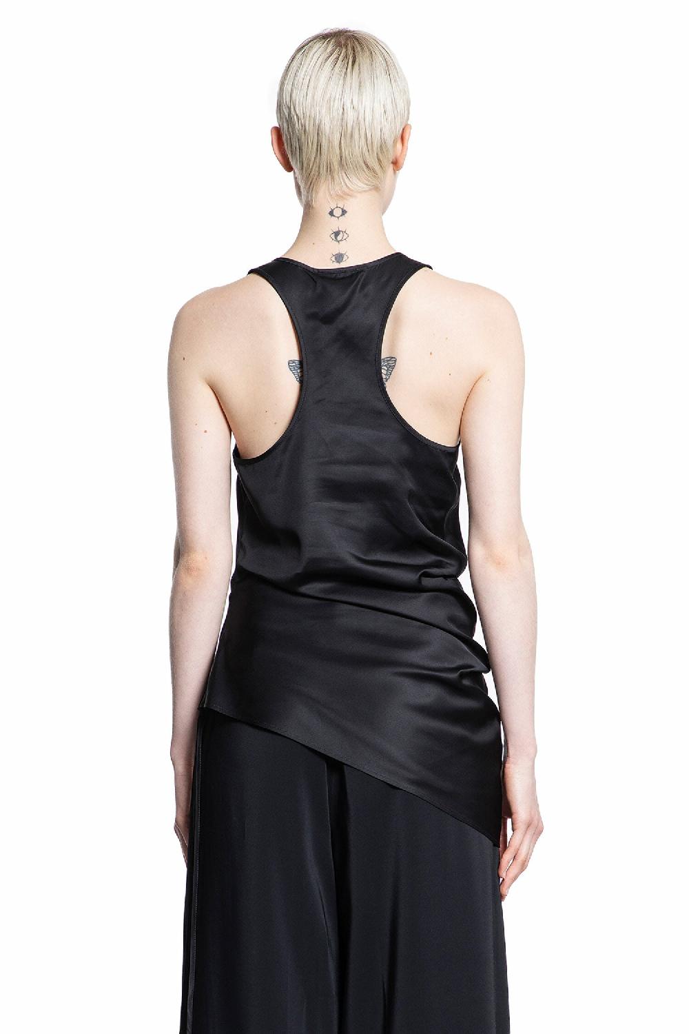 Antonioli ANDREA YA AQOV WOMAN BLACK T-SHIRTS & TANK TOPS