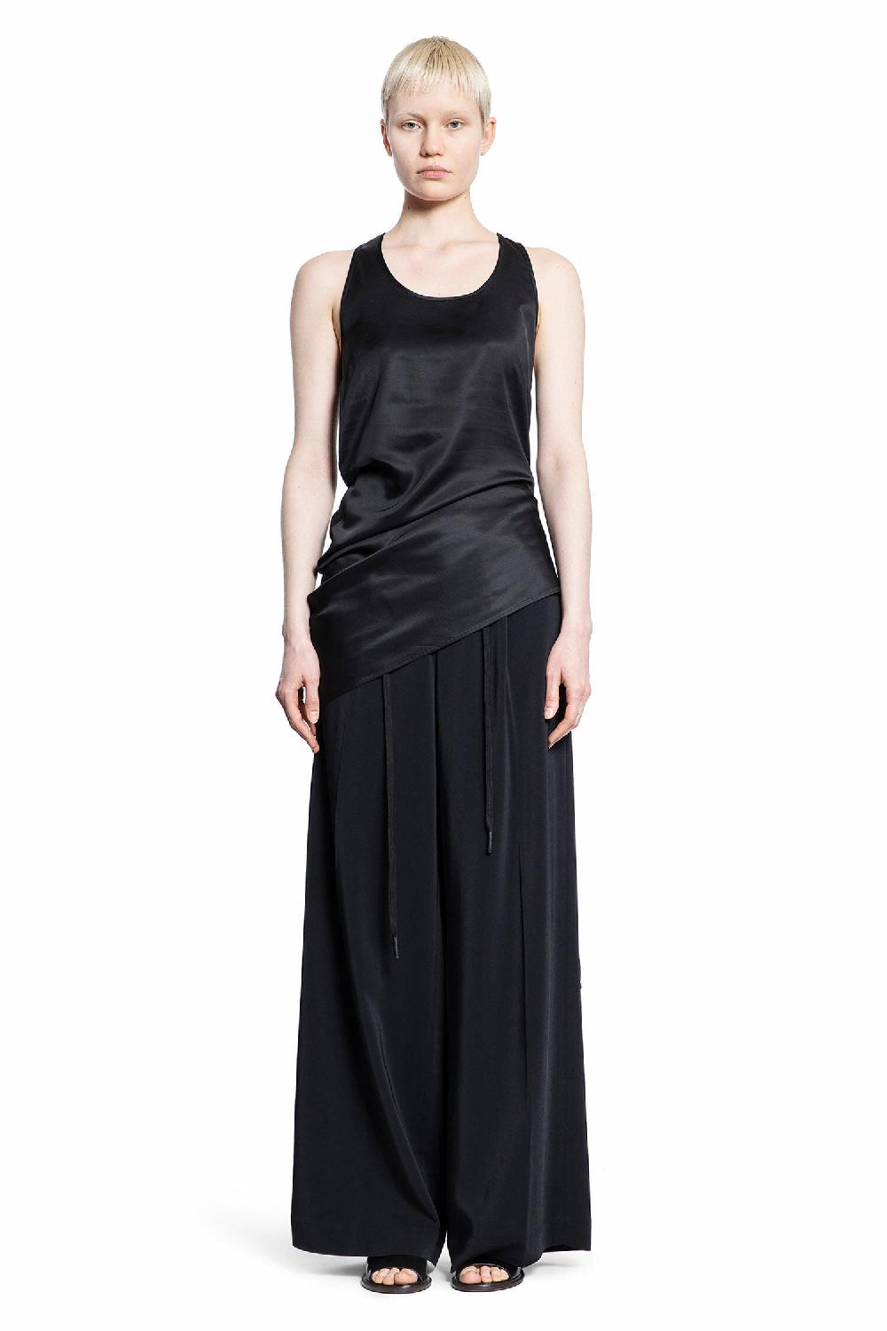 Antonioli ANDREA YA AQOV WOMAN BLACK T-SHIRTS & TANK TOPS