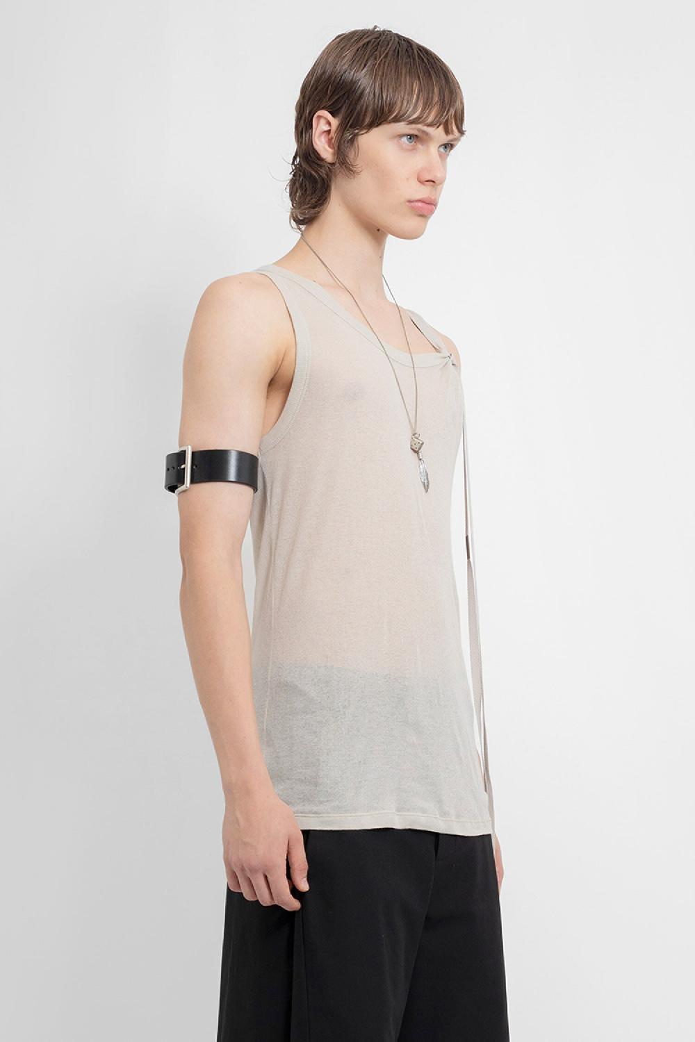 Antonioli ANN DEMEULEMEESTER MAN BEIGE T-SHIRTS & TANK TOPS