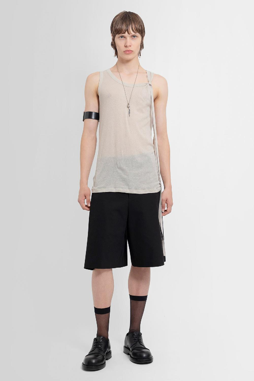 Antonioli ANN DEMEULEMEESTER MAN BEIGE T-SHIRTS & TANK TOPS