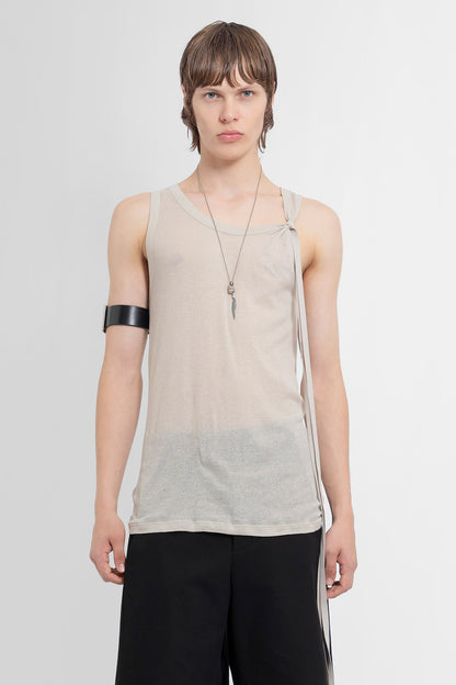 Antonioli ANN DEMEULEMEESTER MAN BEIGE T-SHIRTS & TANK TOPS