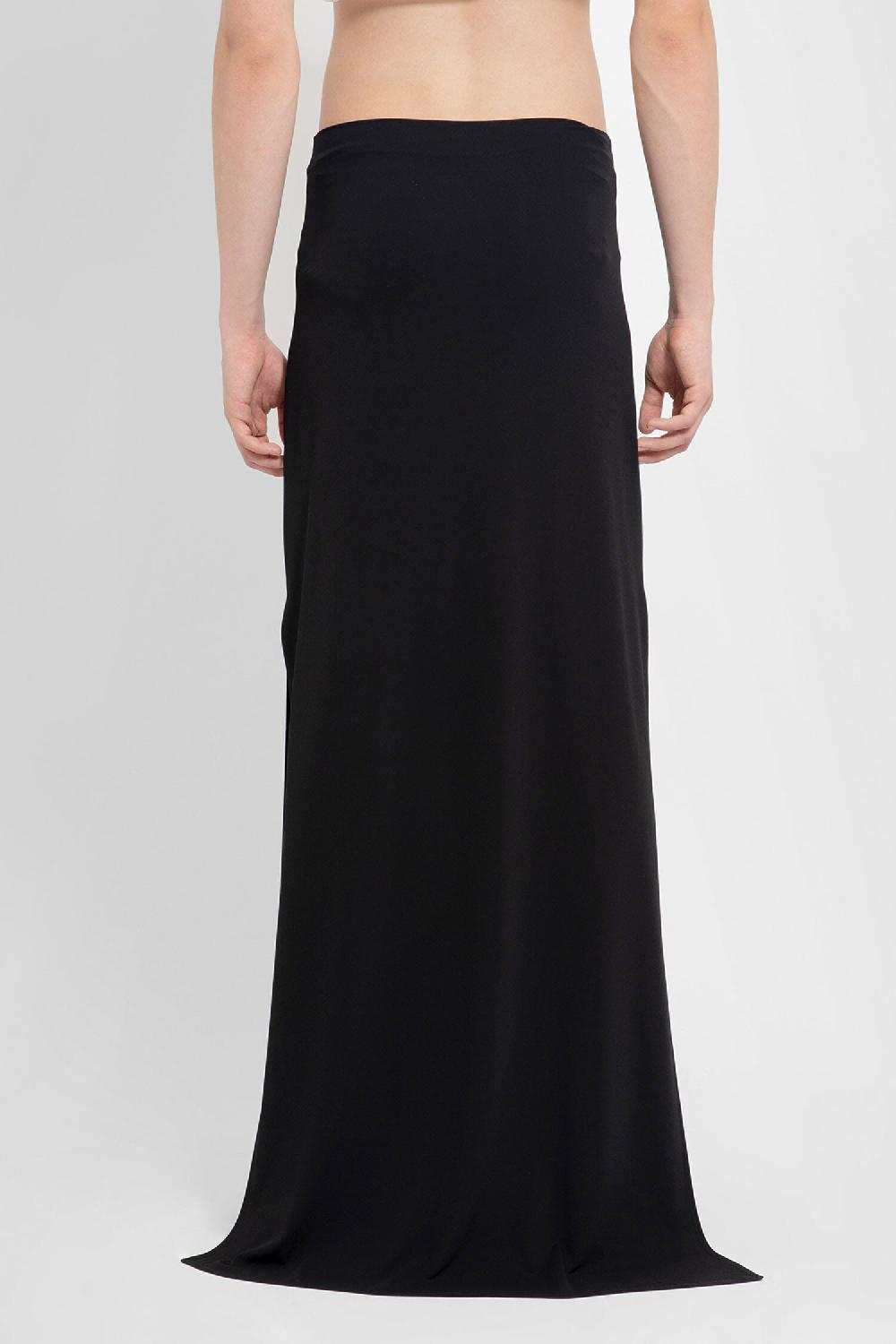 Antonioli ANN DEMEULEMEESTER MAN BLACK SHORTS & SKIRTS