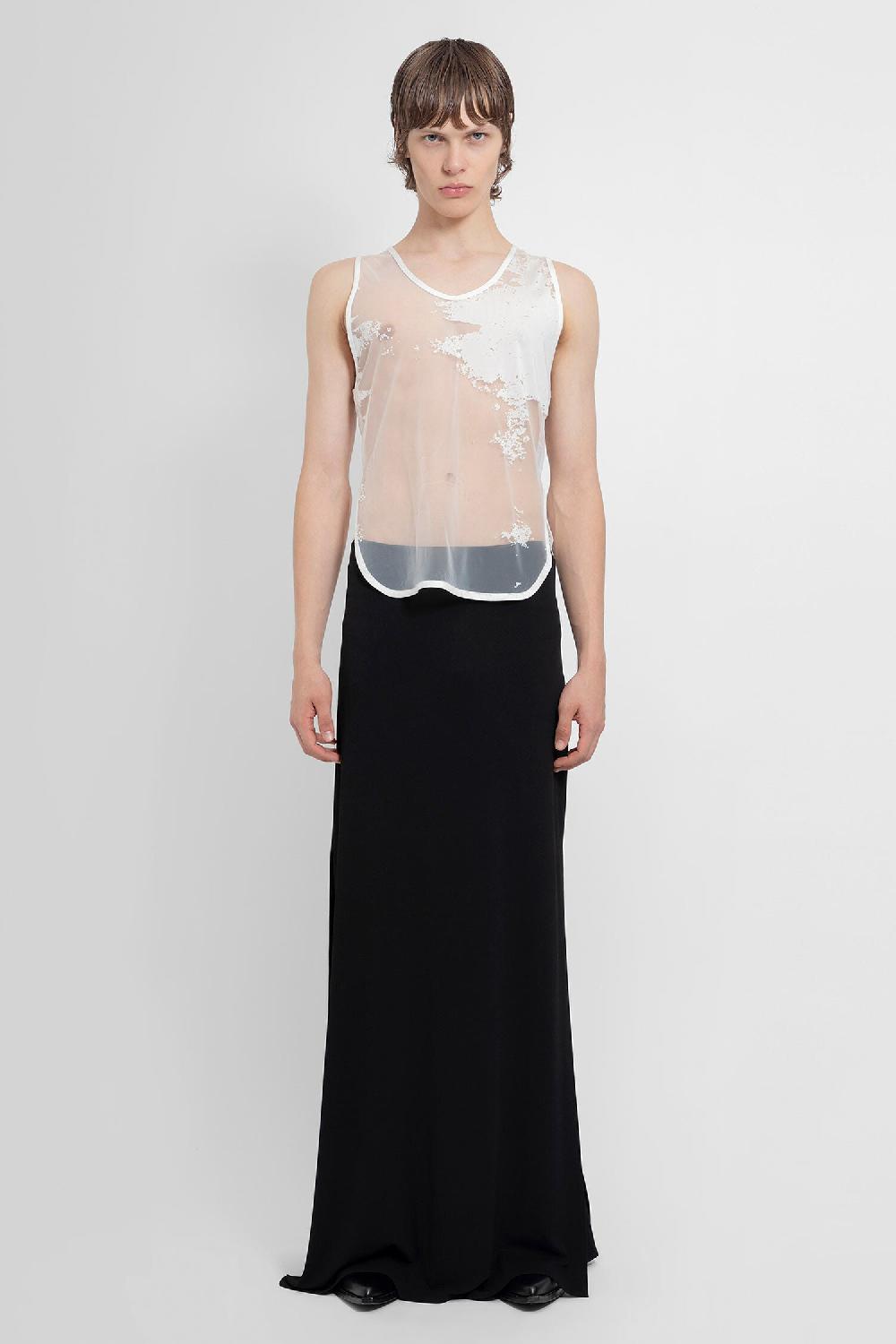Antonioli ANN DEMEULEMEESTER MAN BLACK SHORTS & SKIRTS
