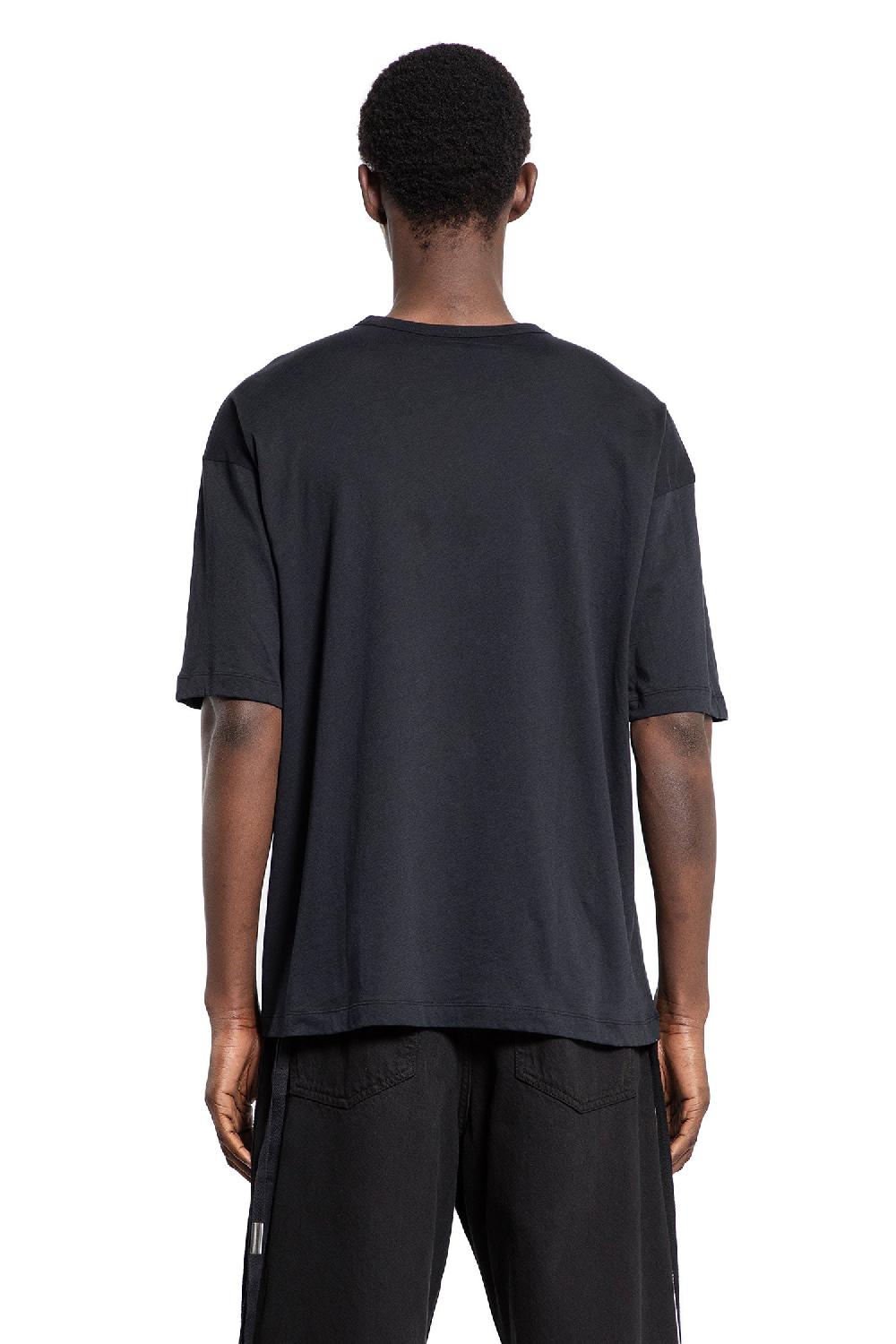 Antonioli ANN DEMEULEMEESTER MAN BLACK T-SHIRTS & TANK TOPS