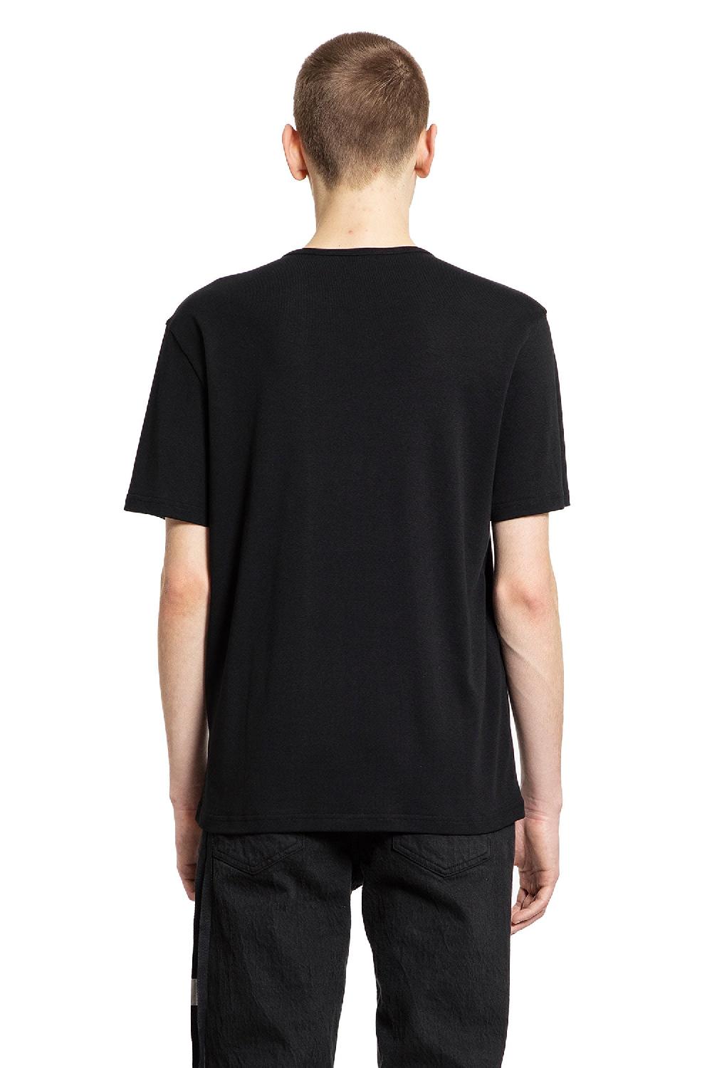 Antonioli ANN DEMEULEMEESTER MAN BLACK T-SHIRTS & TANK TOPS