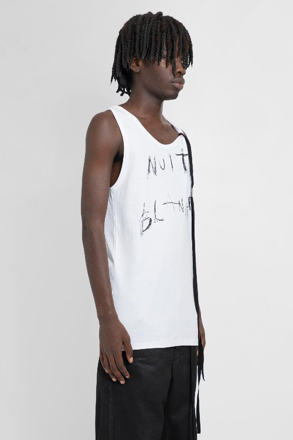 Antonioli ANN DEMEULEMEESTER MAN WHITE T-SHIRTS & TANK TOPS