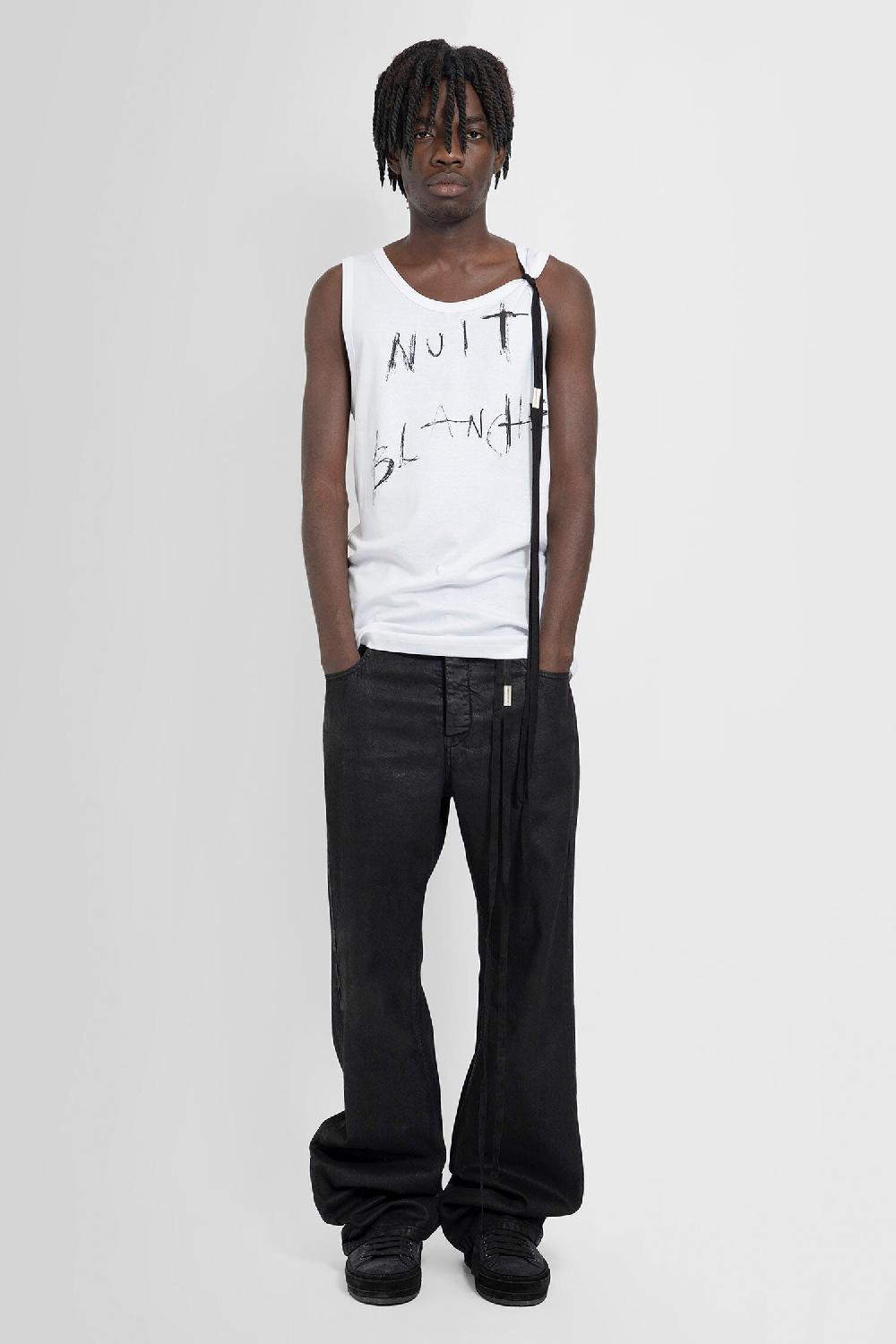 Antonioli ANN DEMEULEMEESTER MAN WHITE T-SHIRTS & TANK TOPS