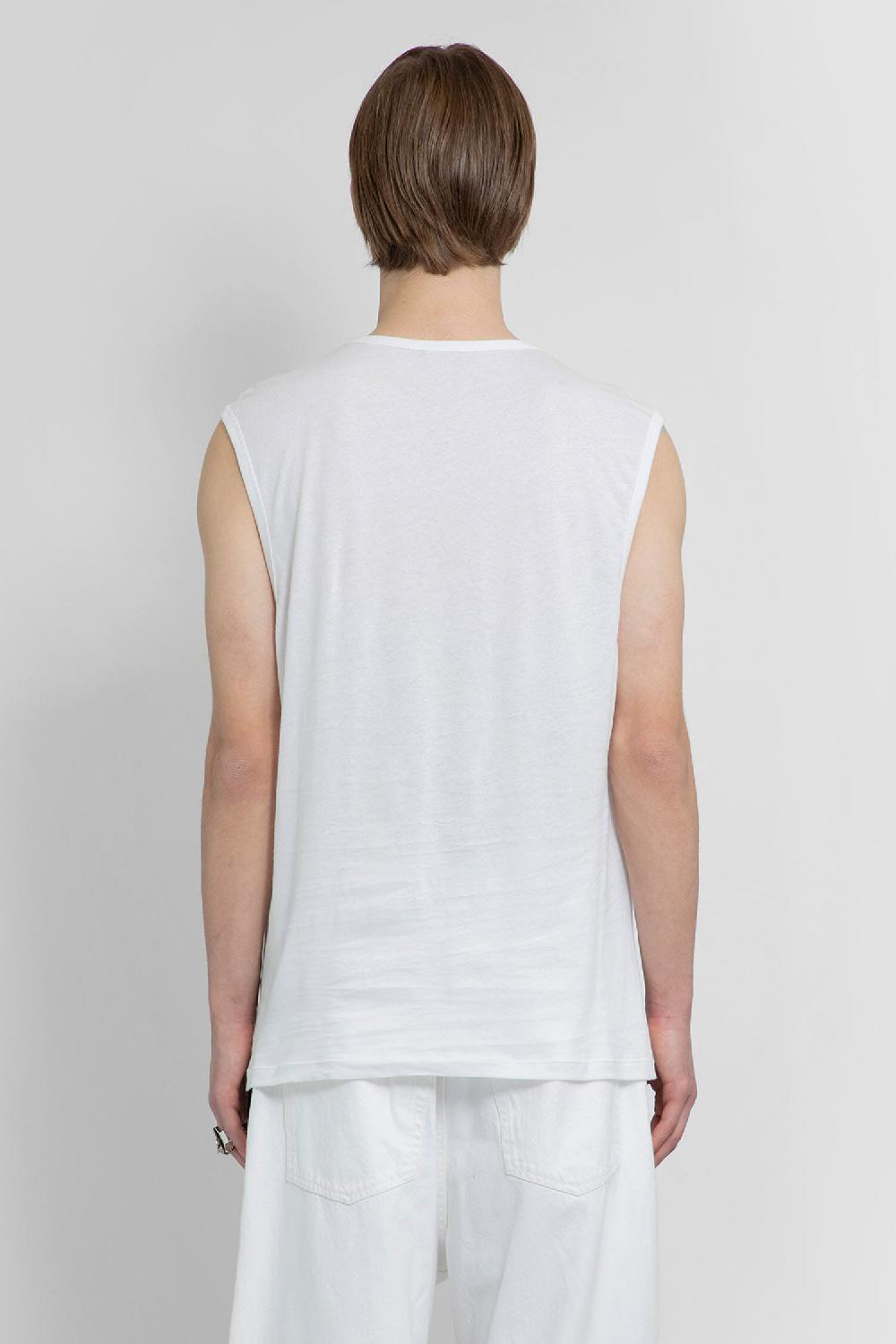 Antonioli ANN DEMEULEMEESTER MAN WHITE T-SHIRTS & TANK TOPS