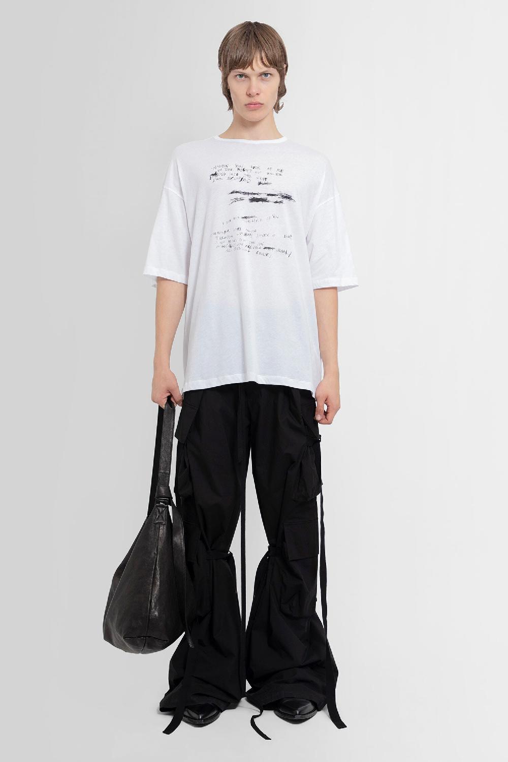 Antonioli ANN DEMEULEMEESTER MAN WHITE T-SHIRTS & TANK TOPS