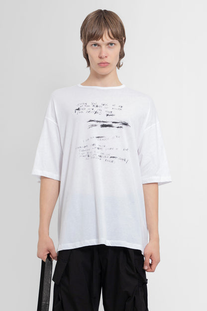 Antonioli ANN DEMEULEMEESTER MAN WHITE T-SHIRTS & TANK TOPS