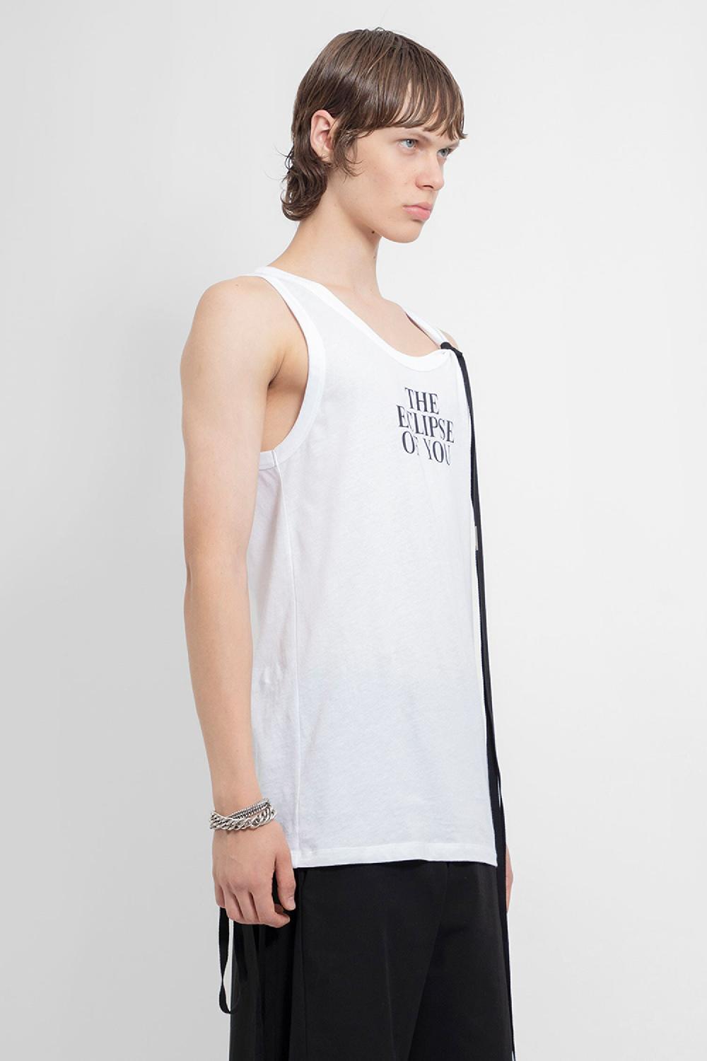 Antonioli ANN DEMEULEMEESTER MAN WHITE T-SHIRTS & TANK TOPS