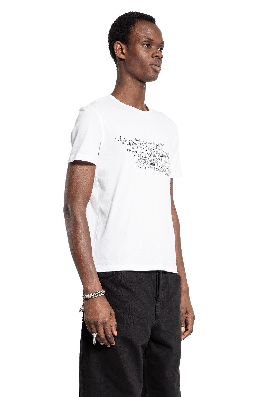 Antonioli ANN DEMEULEMEESTER MAN WHITE T-SHIRTS & TANK TOPS