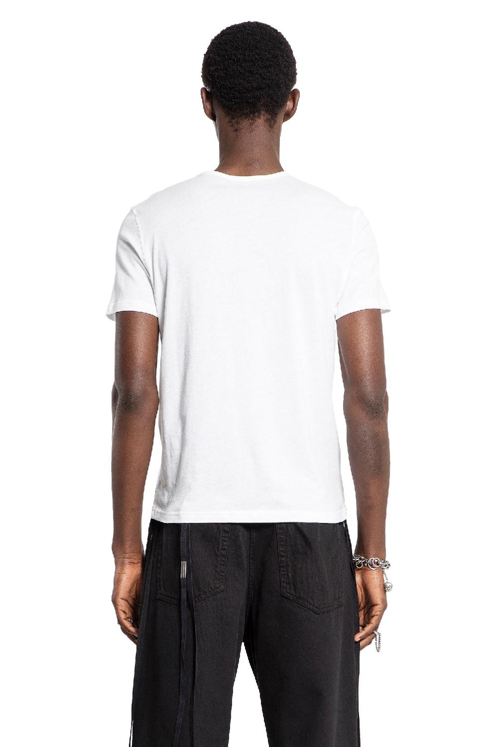 Antonioli ANN DEMEULEMEESTER MAN WHITE T-SHIRTS & TANK TOPS