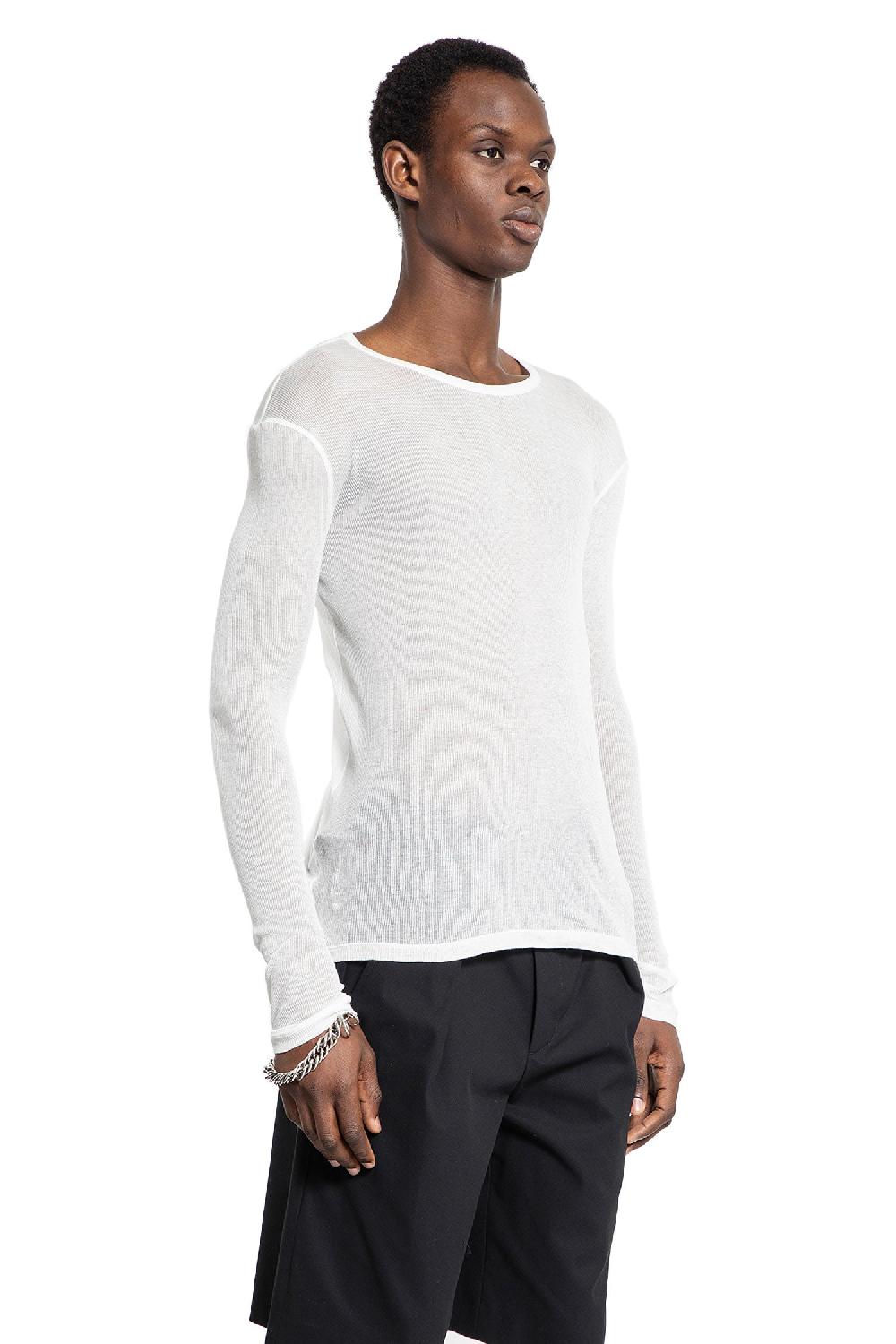 Antonioli ANN DEMEULEMEESTER MAN WHITE T-SHIRTS & TANK TOPS